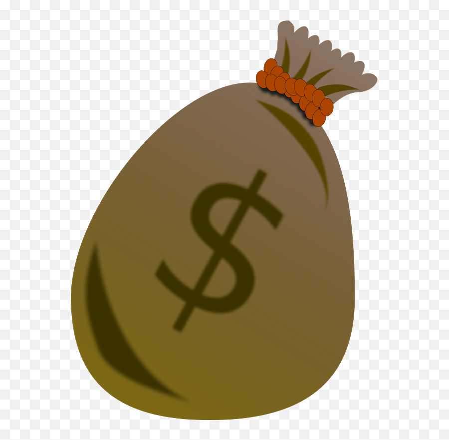 Money Bag Clipart - Money Symbol Emoji,Money Bag Emojis