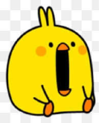Plump Little Chick 1 Whatsapp Stickers - Stickers Cloud Plump Little Chick Sticker Emoji,Vulgar Kakao Emoticon