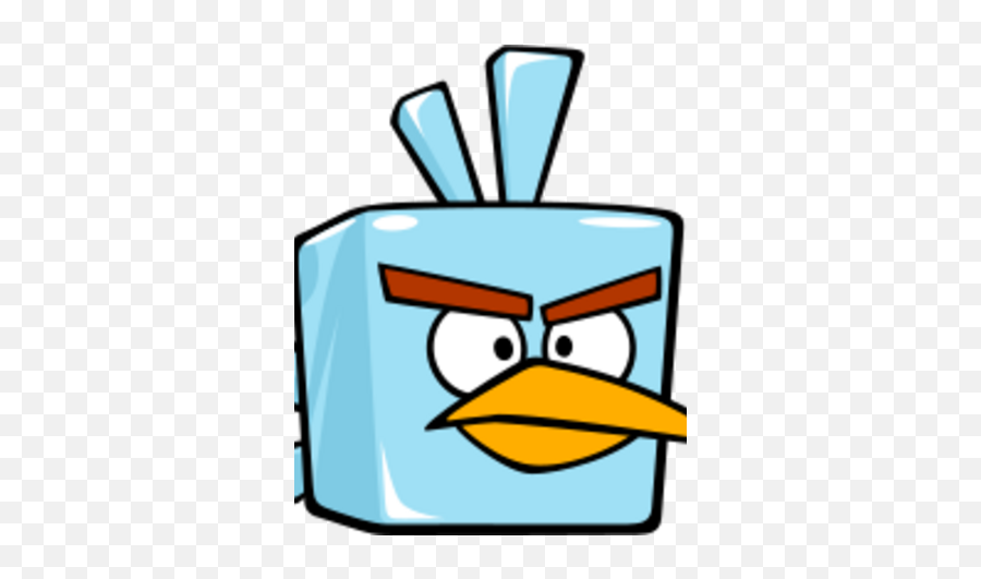 Ice Bird - Ice Angry Birds Space Emoji,Bird Emoji Banging Head