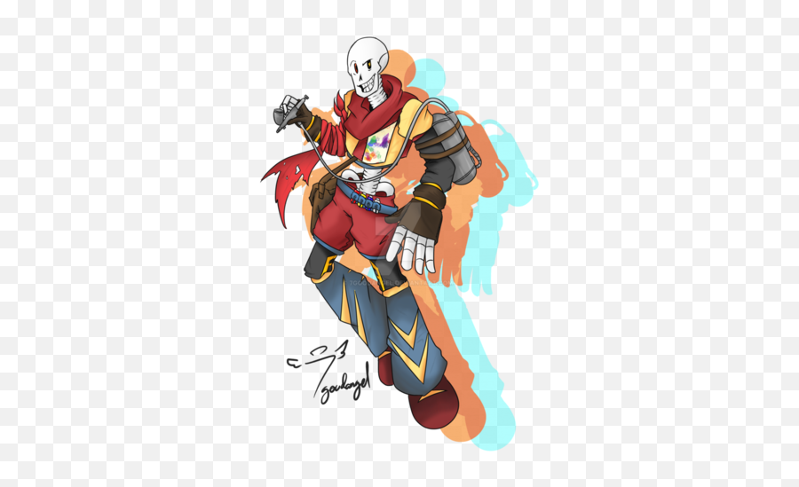 The Great Hero Papyrus - Ink Papyrus Emoji,Sans Au Emotions