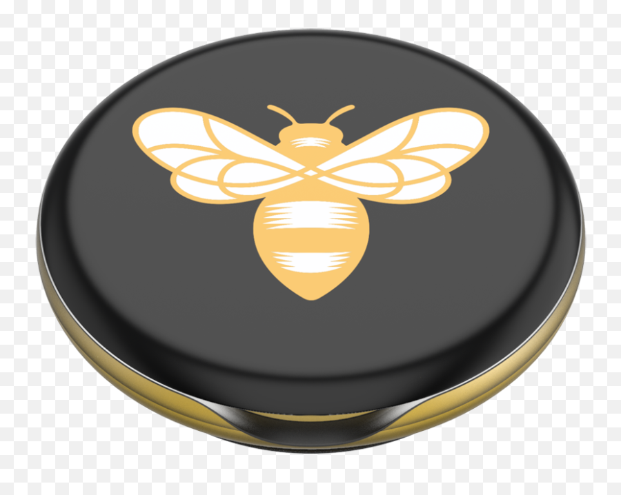 Popgrip Lips X Burtu0027s Bees Bee Logo - Popgrip Bees Emoji,Bee Face Emoticon