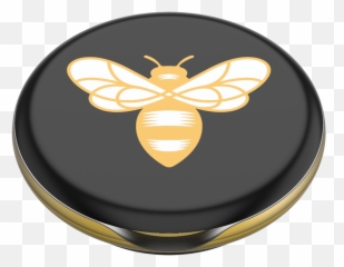 Popgrip Lips X Burtu0027s Bees Bee Logo - Popgrip Bees Emoji,Bee Face Emoticon