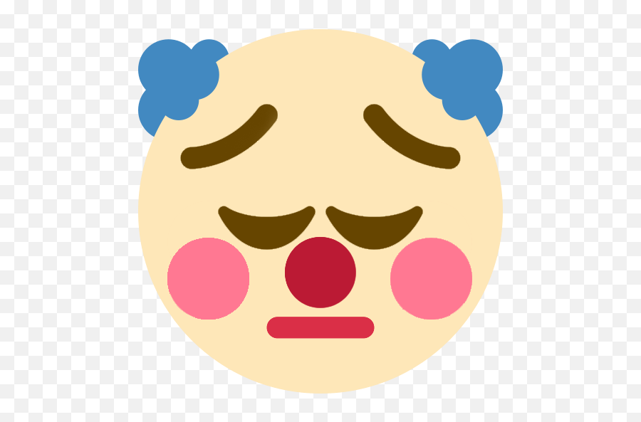 Pensiveclown - Pensive Clown Discord Emoji,Pensive Emoji