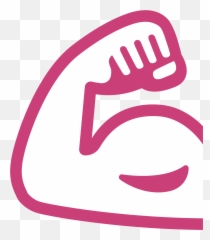 Flame Emoji Png - Pink Muscle Clip Art 2040819 Vippng,Flame Emoji