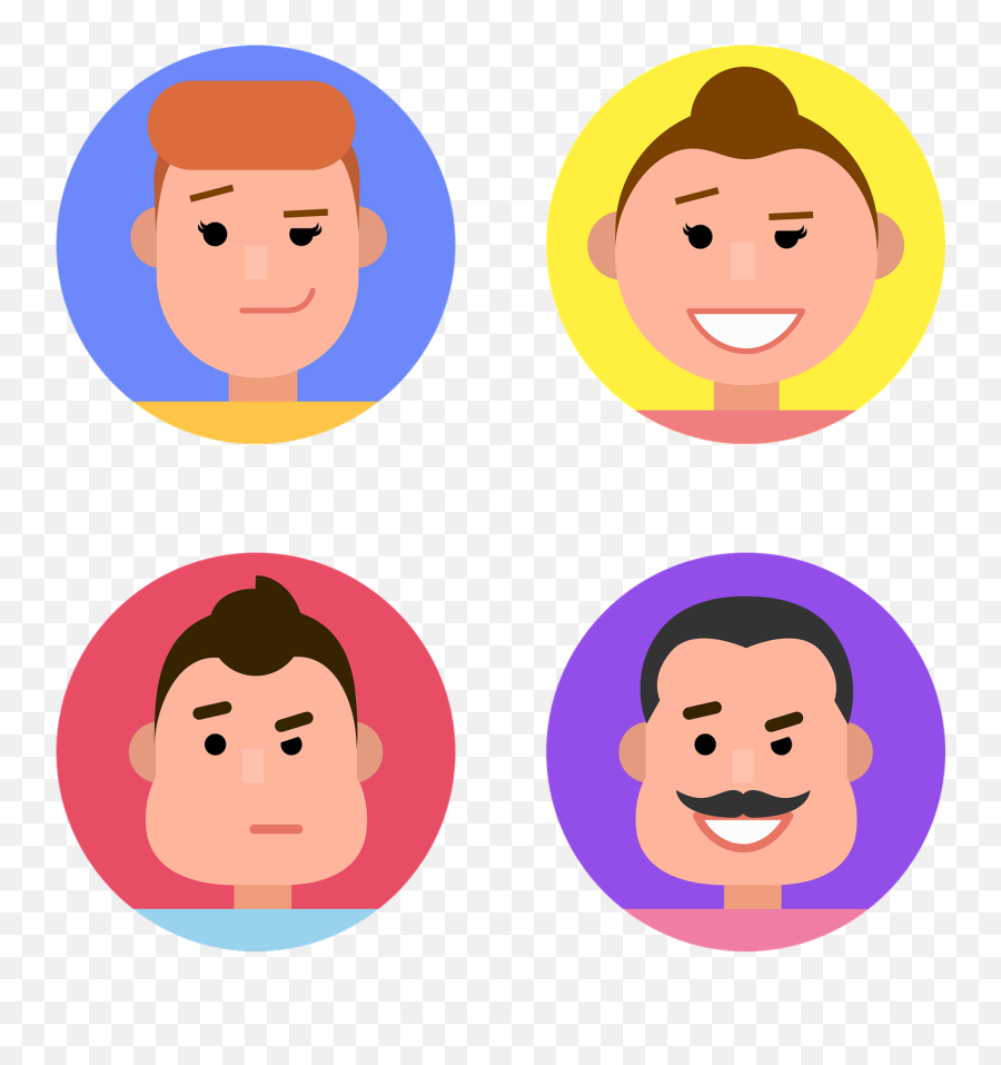 Avatar Flat Modern - Free Vector Graphic On Pixabay Emoji,Avatar Man Emotions