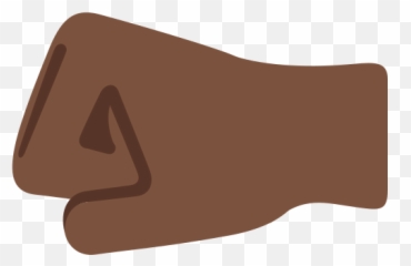 Left - Facing Fist Emoji With Dark Skin Tone Meaning And Right Facing Fist Emoji Black,Left Emoji