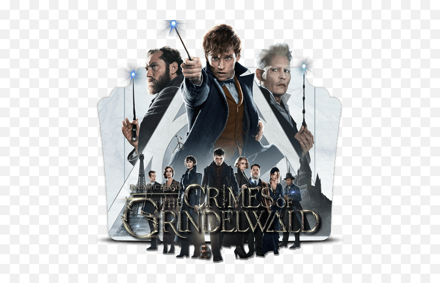 Fantastic Beasts Crimes Of Grindelwald Folder - Designbust Fantastic Beasts And The Crimes Of Grindelwald Poster Hd Emoji,The Emoji Moive