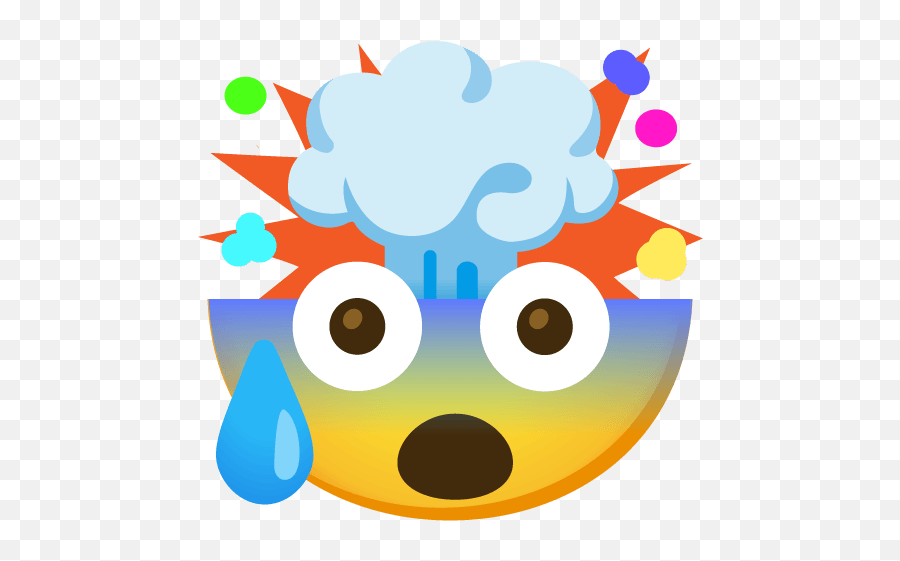Emoji Mashup Bot On Twitter Anxious Exploding U003du2026,How Do I Get Black Emojis On Android