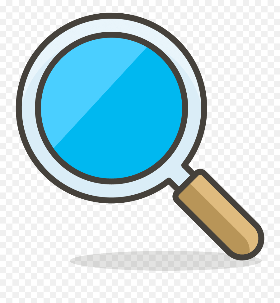 Magnifying Glass Tilted Left Emoji - Magnifying Glass,Tilted Emoji