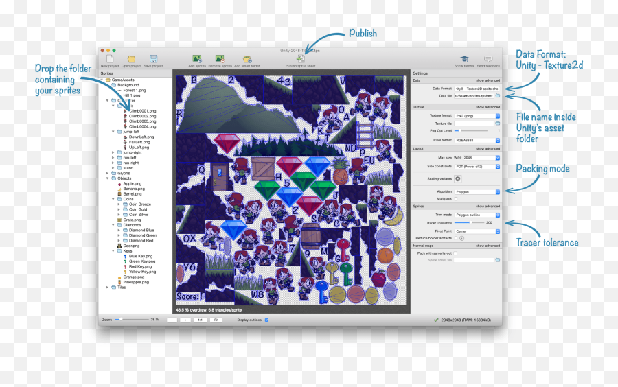 Optimizing Sprite Sheets For Unity Emoji,Emoji Unity Textmeshpro Native