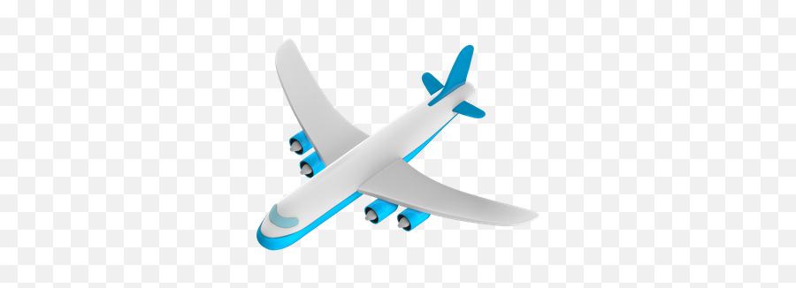 Airplane 3d Illustrations Designs Images Vectors Hd Graphics Emoji,Airplane Flying Emoji