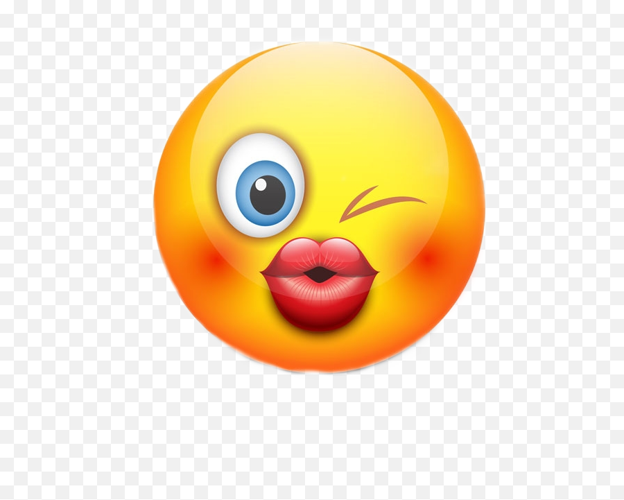 Wink Kiss Emoji Prietachula0312 Sticker By Janet - Happy,Kiss Emoji Clipart
