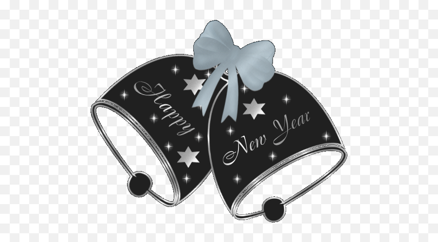 Happy New Year Graphics And Animated - Bell Emoji,Happy New Year Animated Emoji