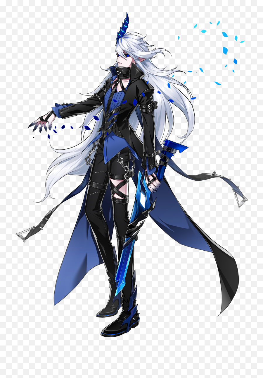 Transparent Background - Zerochan Anime Image Board Demonio Elsword Luciel Diabla Emoji,Erbluhen Emotion Fanart