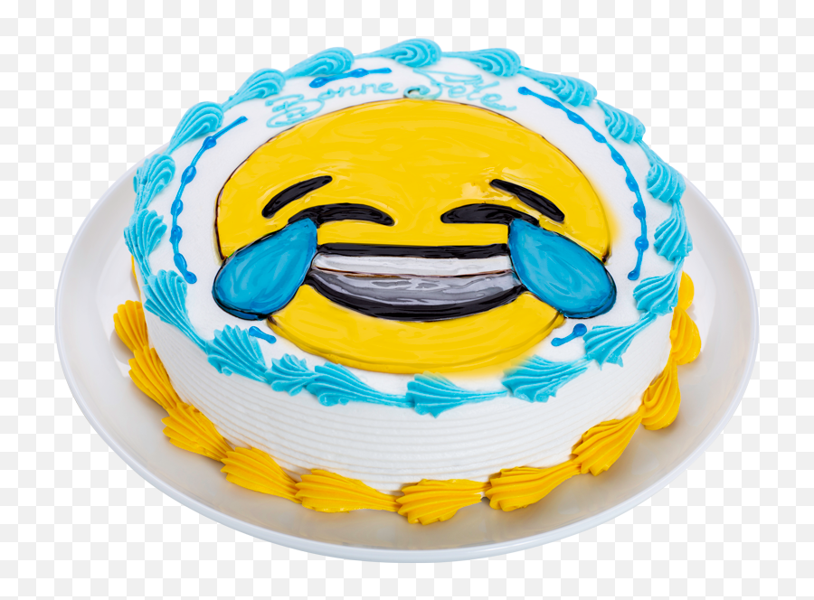 Emoji Qui Rit - Cake Decorating Supply,Manger Emoji