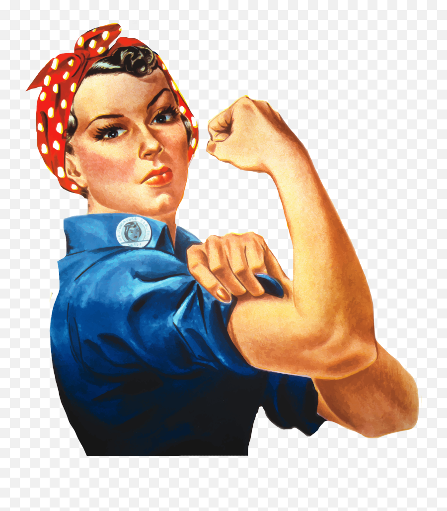 Strongwoman Housewife Sticker - Rosie The Riveter Png Emoji,Strong Woman Emoji