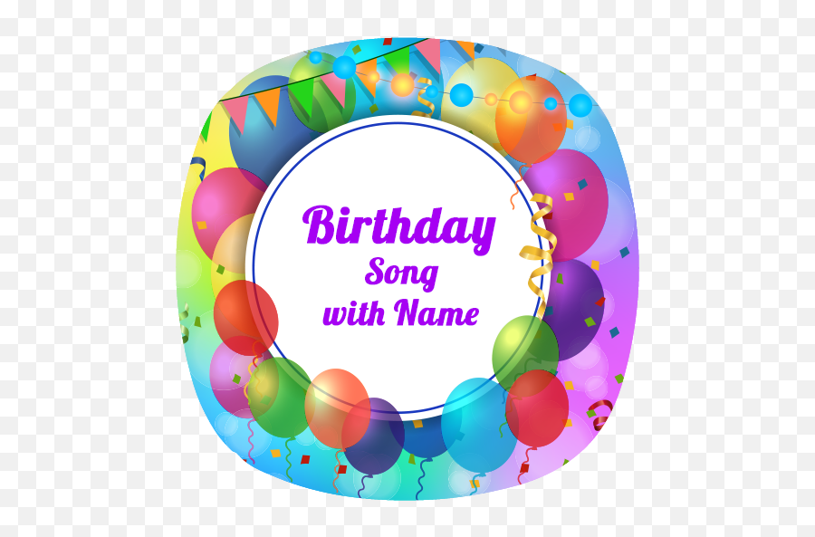 Birthday Song With Name 20 Apk Download - Comblack Marcos De Cumpleaños Circulares Emoji,Whatsapp Emoji Hindi Songs