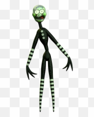 Puppet Pickle Sticker - Puppet Fnaf Full Body Emoji,Pickle Rick Emoji