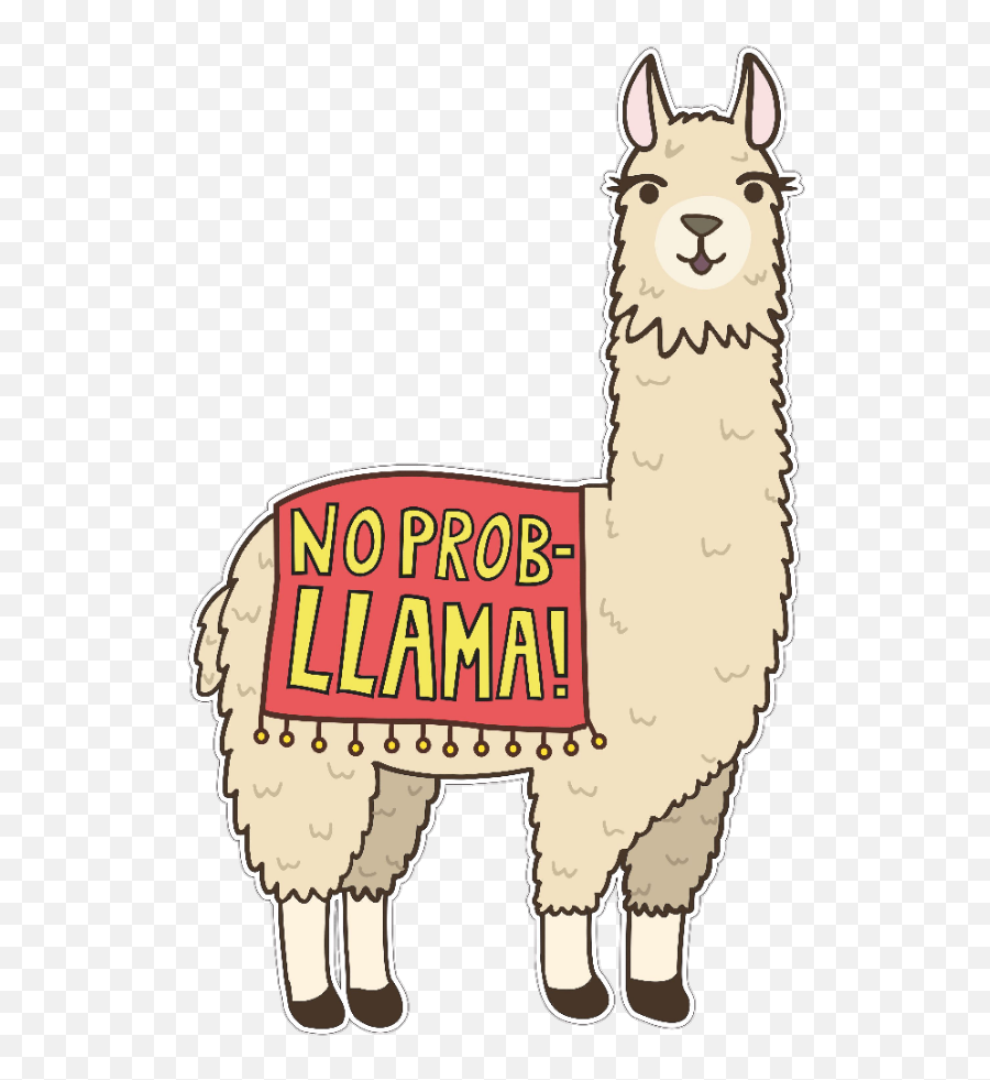 Llama Clipart Picsart Llama Picsart - Sticker Emoji,Fortnite Llama Emoji