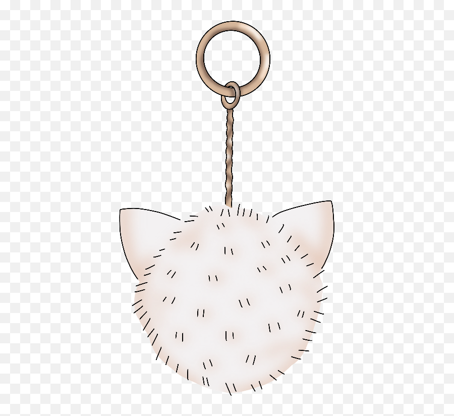 Keyring Charm Pompom Sticker By Stacey4790 - Solid Emoji,Emoji Key Ring