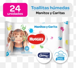 Toallitas Húmedas Huggies Manitos Y Caritas Paquete 24 - Huggies Emoji,Emojis De Manitas