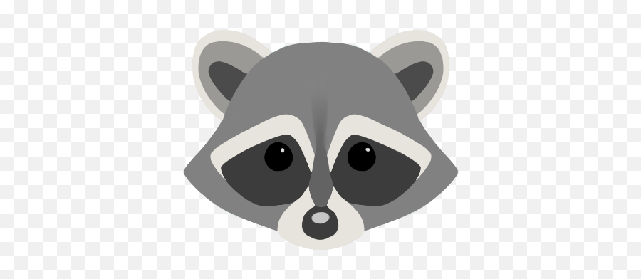 Racoon Emoji - Raccoon,Racoon Emoji