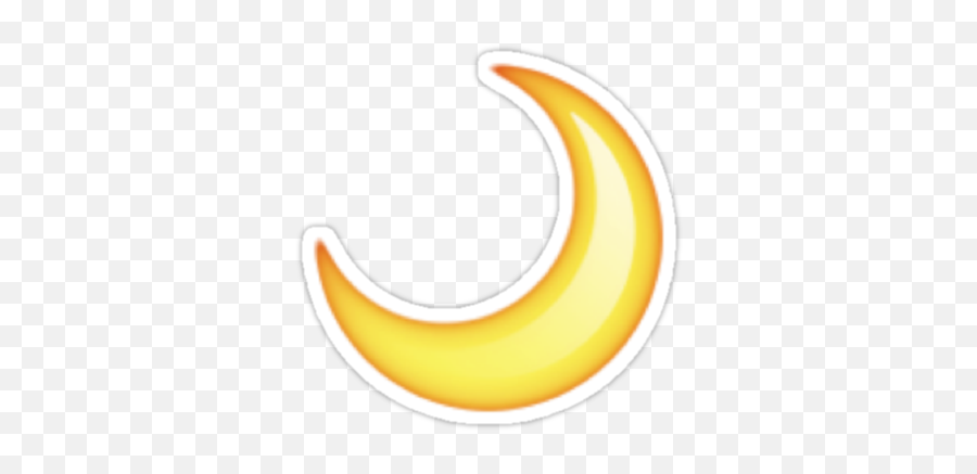 Half Moon Emoji Transparent Png Image - Transparent Background Moon Emoji Png,Lazy Emoji