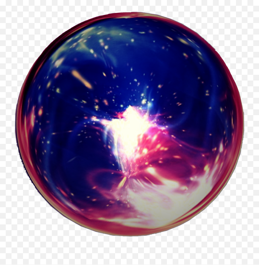 Magic Orb Ball Circle Galaxy Sticker - Magic Orb Png Emoji,Magic Ball Emoji