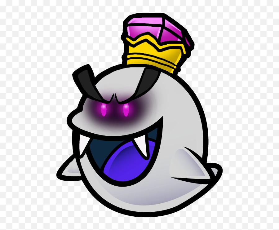 King Boo Png Image Emoji,Super Mario Boo Emoticon