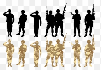 Soldier Salute Army - Vector Soldier Png Download 3270 Army Clipart Emoji,Military Emoji For Iphone