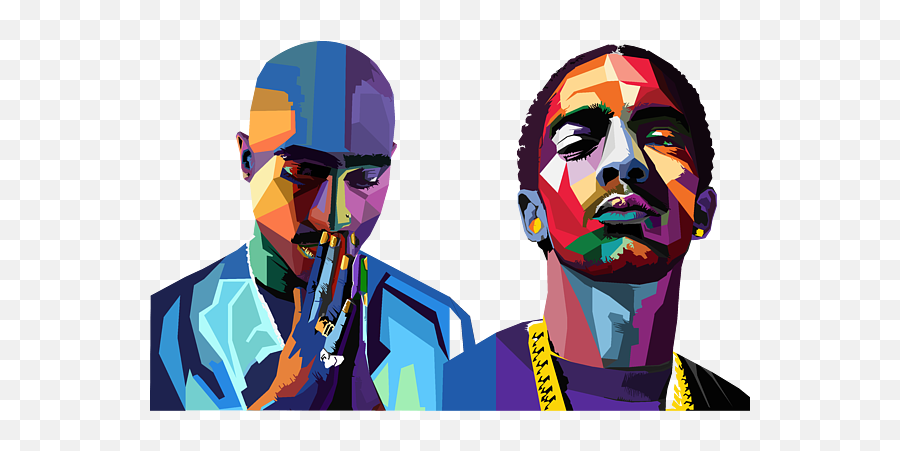 Tupac And Nipsey Hussle Fleece Blanket - Tupac And Nipsey Emoji,Nipsey Hussle I Been Through Every Emotion