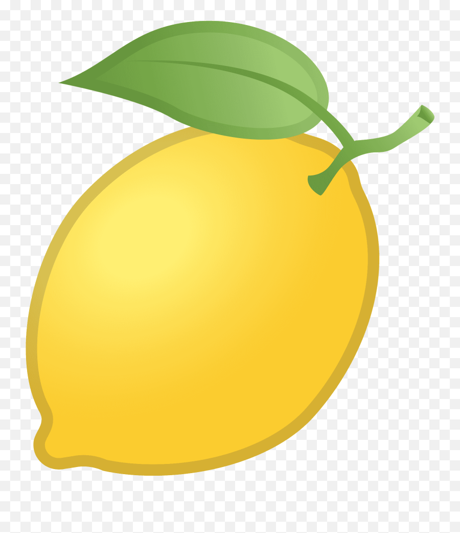 Lemon Emoji Clipart Free Download Transparent Png Creazilla - Limon Emoji,Peach Emoji Android
