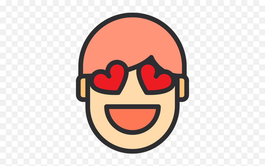 In Love Emotion Face Emoji Icon Of - Happy,Emotion Face