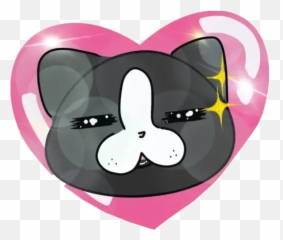 Fat Fuk The Cat Whatsapp Stickers - Girly Emoji,Steins Gate Rine Emoticons