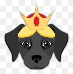 Black Labrador Emoji - Labrador Retriever,Canadian Emoji