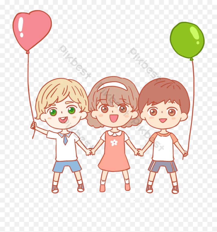 Cartoon Cute Children Png A Group Of Children Png Images Emoji,Country Dancing Emoticons Free Download