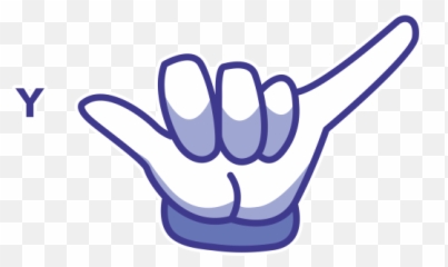 Sticker Maker - Lengua De Señas Abecedario Az Sign Language Emoji,Hang Loose Emoticon Whatsapp