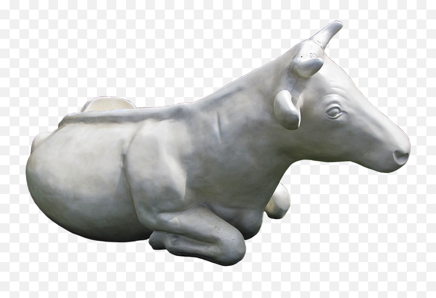 Cow Cattle Sculpture - Free Photo On Pixabay Cow Statue Png Emoji,Cow Emojis Png