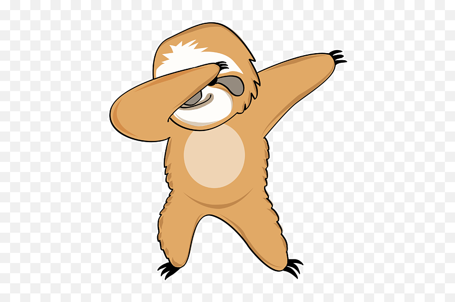 Dabbing Sloth Dancing Funny Animal Lover Gift Fleece Blanket Emoji,No Words Just Emotions Sloth