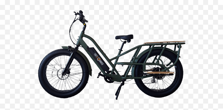 Major T Fat Tire Cargo Bike Fatte - Bikes Emoji,Emotion Bike Battery 48v