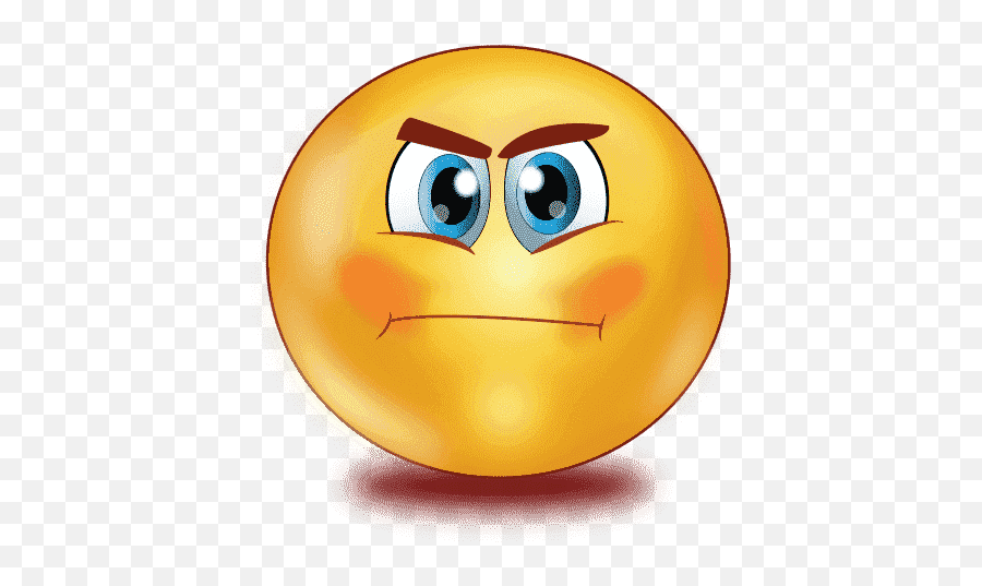 Download Gradient Angry Emoji Free Png Hq Hq Png Image,Blush Emoji