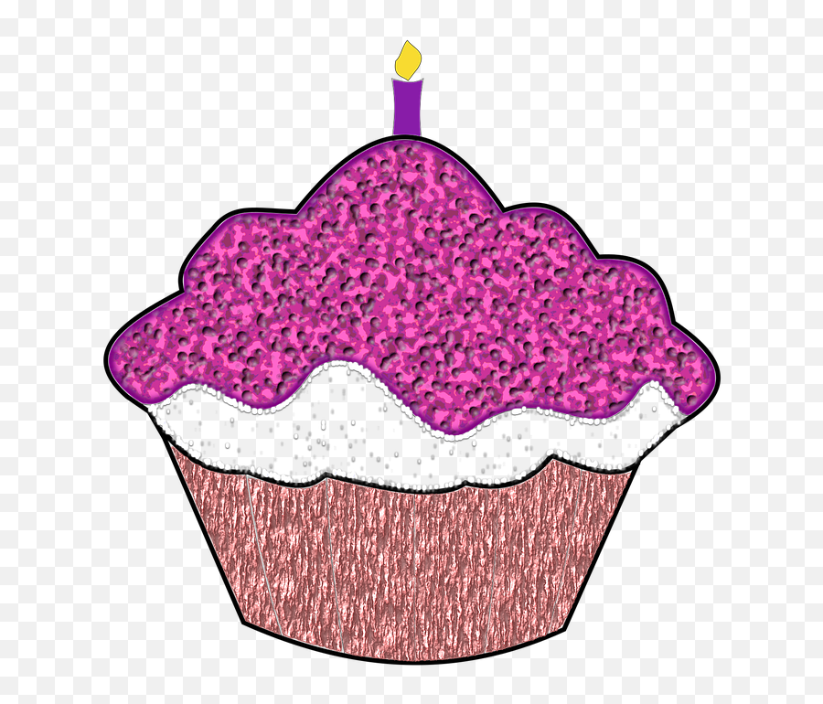 Cupcake Birthday Girls - Free Vector Graphic On Pixabay Emoji,Emojis Baking