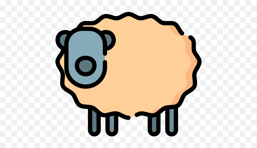 Sheep - Free Animals Icons Emoji,Cute Lamb Emoji