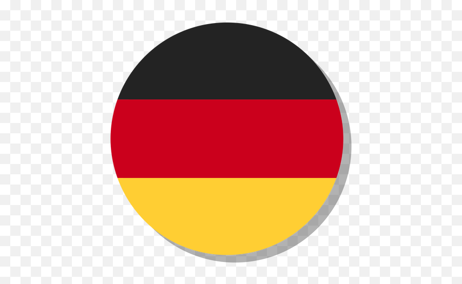 Germany Flag Language Icon Circle - German Flag Circle Vector Emoji,Bali Flag Emoji