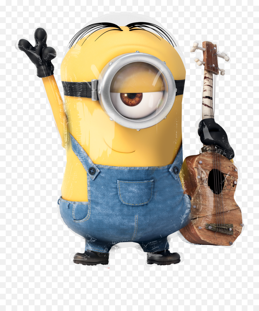 Despicable Me Minions - Licensed Products Minions Stuart With Guitar Emoji,Minion Emoji