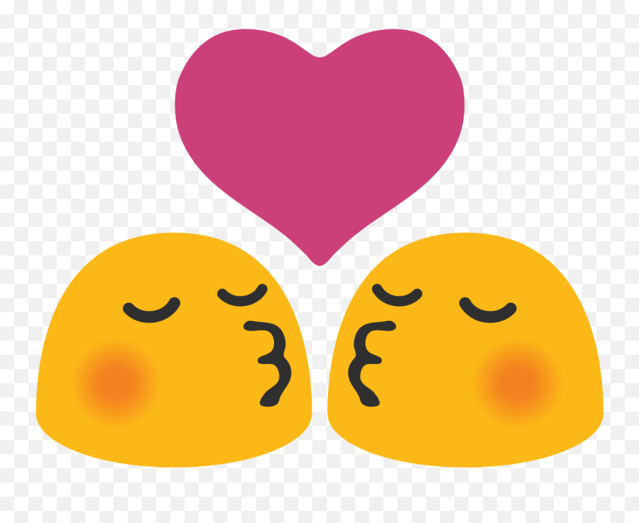 Kiss - Google Kiss Emoji,Kiss Emoji