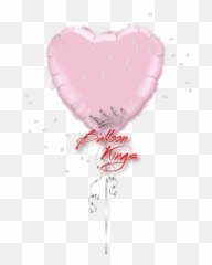 Pearl Pink Heart - Party Supply Emoji,Pink Heart Emoji Balloons