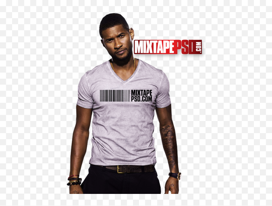 Usher Raymond Psd Official Psds - Short Sleeve Emoji,Usher Emoji