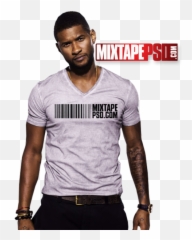 Usher Raymond Psd Official Psds - Short Sleeve Emoji,Usher Emoji