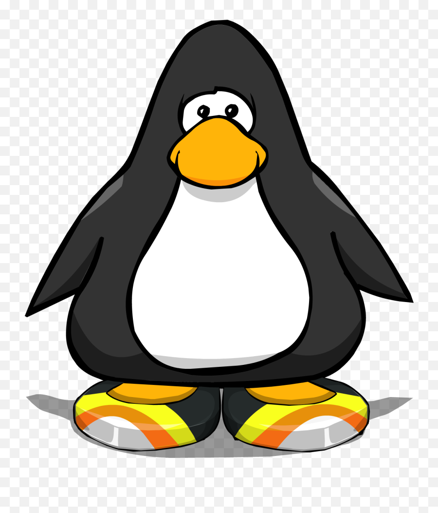 Candy Corn Shoes - Club Penguin Penguin Emoji,Candycorn Emoji